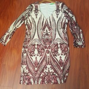 Forever 21+ sequenced mini dress